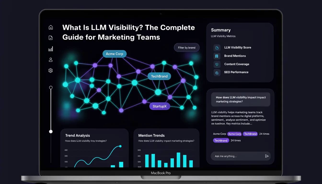 LLM visibility guide 2026 — how AI models like ChatGPT, Perplexity and Gemini cite brands